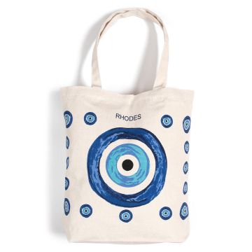 Τσάντα καραβόπανο (40cm x 40cm x 10cm) canvas 6 RHODES