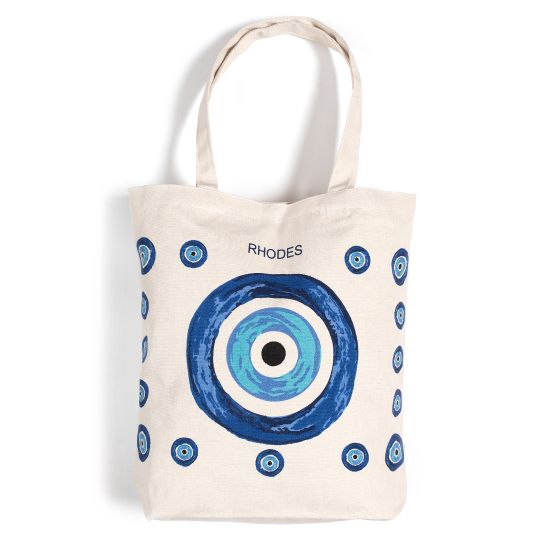 Τσάντα καραβόπανο (40cm x 40cm x 10cm) canvas 6 RHODES