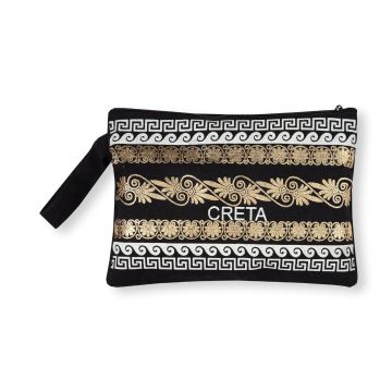 Πορτοφόλι καραβόπανο (30cm x 20cm) gold 5 CRETA