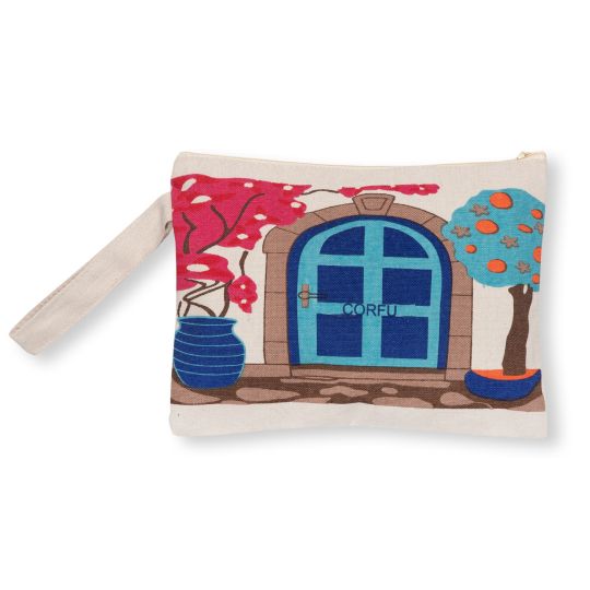 Πορτοφόλι καραβόπανο (30cm x 20cm) canvas 4 CORFU