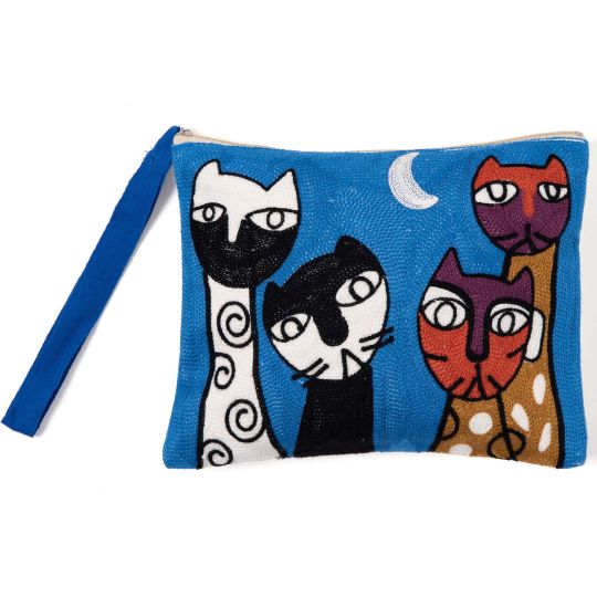 Πορτοφόλι αλυσοβελονιά (19cm x 25cm) πολύγαζο 81