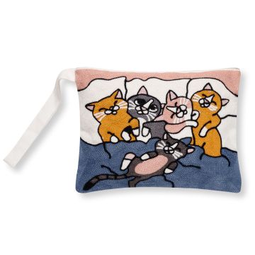 Πορτοφόλι αλυσοβελονιά (19cm x 25cm) πολύγαζο 130