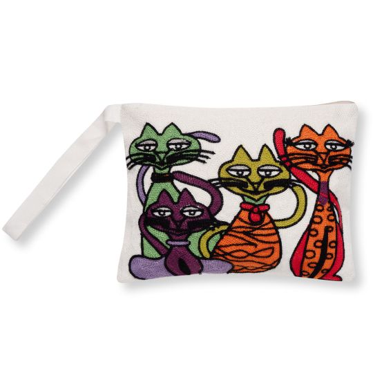 Πορτοφόλι αλυσοβελονιά (19cm x 25cm) πολύγαζο 249