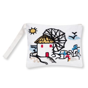 Πορτοφόλι αλυσοβελονιά (19cm x 25cm) πολύγαζο 269