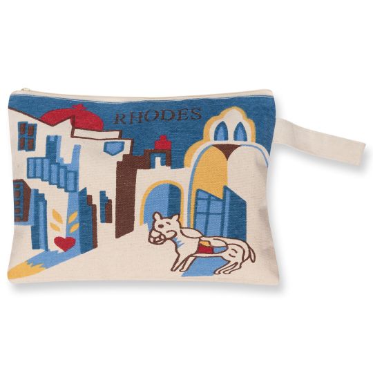 Πορτοφόλι καραβόπανο (20cm x 13cm) canvas 9 rhodes