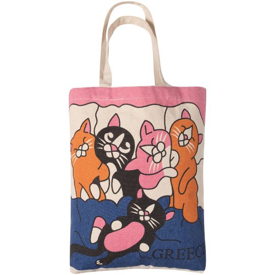 Τσάντα καραβόπανο (40cm x 40cm x 10cm) canvas 7 creta