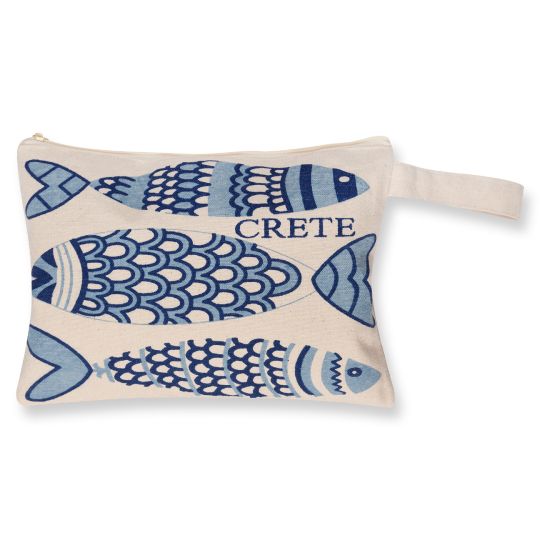 Πορτοφόλι καραβόπανο (20cm x 13cm) canvas 12 creta