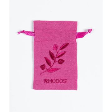 Σαπουνοθήκη (10τμχ) ΡΟΔΟΣ (9cm x 14cm) φούξια