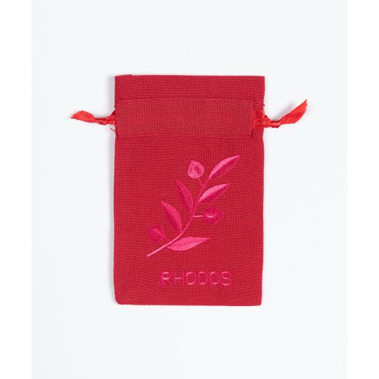 Σαπουνοθήκη (10τμχ) ΡΟΔΟΣ (9cm x 14cm) κόκκινο