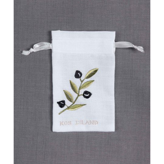 Σαπουνοθήκη (10τμχ) ΚΩΣ (9cm x 14cm) λευκό με χρώμα