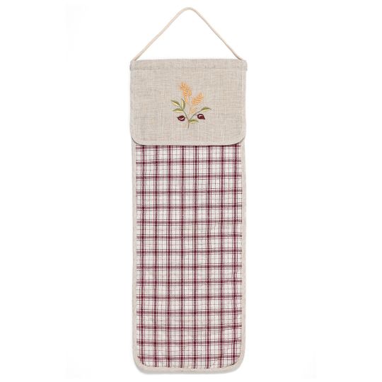 Σακούλα ψωμιού 1312 (25cm x 70cm) κόκκινο