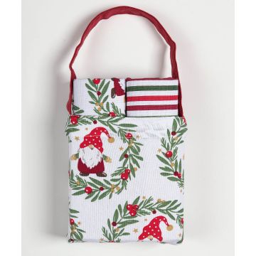 Χριστουγεννιάτικο σετ 2 τεμαχίων σε τσαντάκι (40cm x 65cm) BS72116