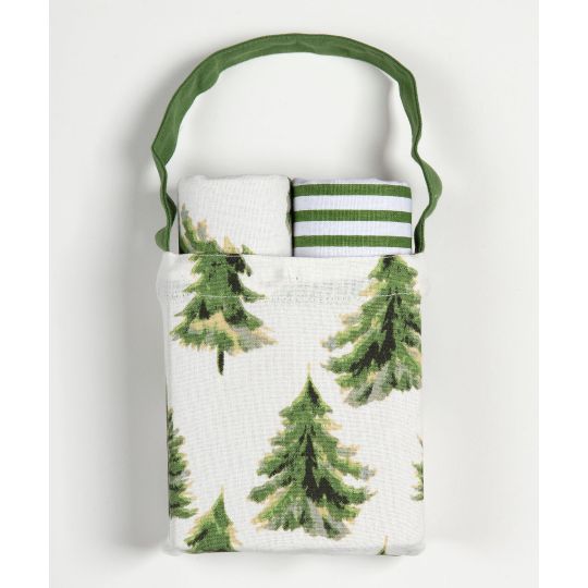 Χριστουγεννιάτικο σετ 2 τεμαχίων σε τσαντάκι (40cm x 65cm) BS72117
