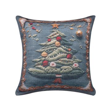 ΣΤΑΜΠΩΤΗ ΧΡΙΣΤΟΥΓΕΝΝΙΑΤΙΚΗ ΜΑΞΙΛΑΡΟΘΗΚΗ (45cm x 45cm) ks2026-11