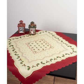 χριστουγεννιάτικο τραπεζομάντηλο (140cm x 180cm) γκι