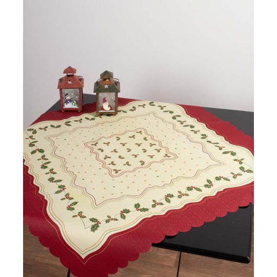 χριστουγεννιάτικο τραπεζομάντηλο (140cm x 180cm) γκι
