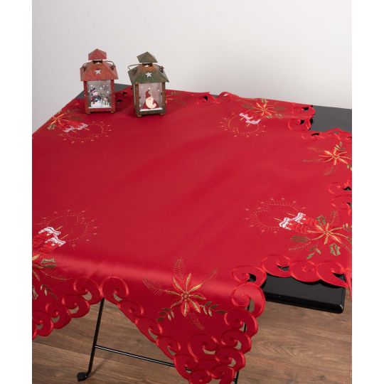 χριστουγεννιάτικο τραπεζοκαρέ (140cm x 140cm) n05