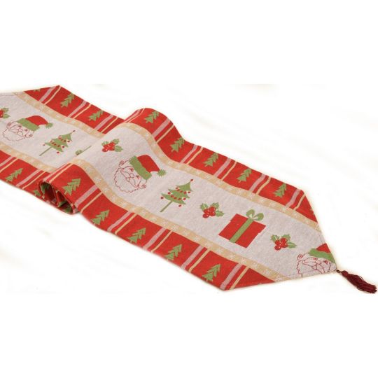 χριστουγεννιάτικη τραβέρσα (45cm x 170cm) santabox