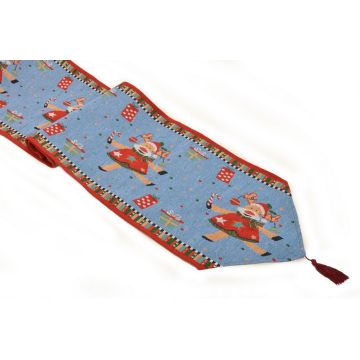 χριστουγεννιάτικη τραβέρσα (45cm x 170cm)  xmasraindeer