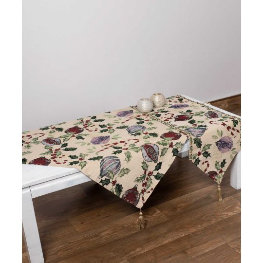 χριστουγεννιάτικη τραβέρσα (33cm x 125cm) 718