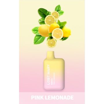 Lost Mary BM600 Pink Lemonade Disposable Pod Kit 2ml με Ενσωματωμένη Μπαταρία 20mg Lost Mary BM600 Pink Lemonade Disposable Pod Kit 2ml με Ενσωματωμένη Μπαταρία 20mg