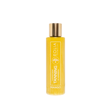 TANNING OIL SHIMMERING PLATINUM DROPS MANGO 150ml της Eolia Cosmetics