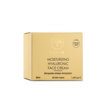 ΕΝΥΔΑΤΙΚΗ ΜΕ ΥΑΛΟΥΡΟΝΙΚΟ ΚΑΙ ΕΛΑΙΟΛΑΔΟ 50ml της Eolia Cosmetics - 