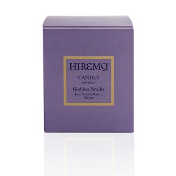 HIREMO SOY BLEND CANDLE GODDESS POWDER της Eolia Cosmetics - 