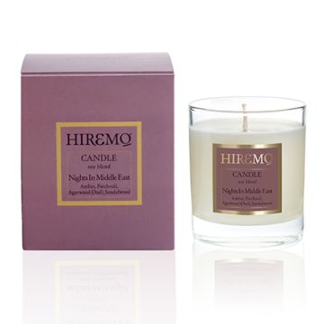 HIREMO SOY BLEND CANDLE NIGHTS IN MIDDLE EAST της Eolia Cosmetics - 