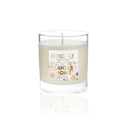 HIREMO SOY BLEND CANDLE SANTAS HOME της Eolia Cosmetics
