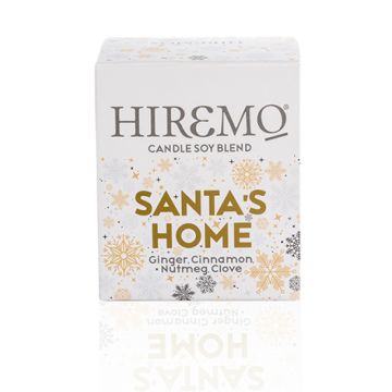 HIREMO SOY BLEND CANDLE SANTAS HOME της Eolia Cosmetics - 