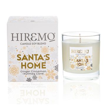 HIREMO SOY BLEND CANDLE SANTAS HOME της Eolia Cosmetics - 