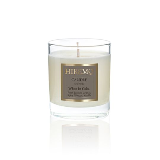 HIREMO SOY BLEND CANDLE WHEN IN CUBA της Eolia Cosmetics