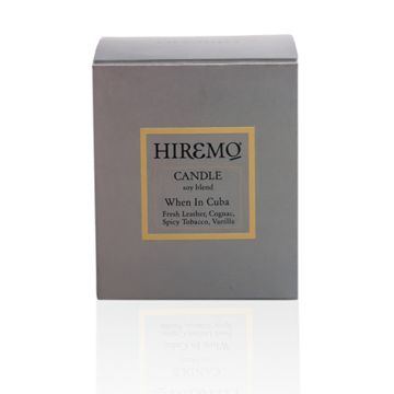 HIREMO SOY BLEND CANDLE WHEN IN CUBA της Eolia Cosmetics - 