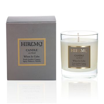HIREMO SOY BLEND CANDLE WHEN IN CUBA της Eolia Cosmetics - 