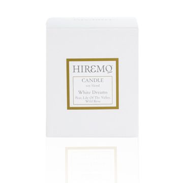 HIREMO SOY BLEND CANDLE WHITE DREAMS της Eolia Cosmetics - 