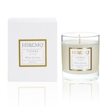 HIREMO SOY BLEND CANDLE WHITE DREAMS της Eolia Cosmetics - 
