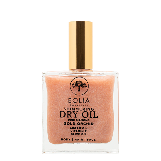 SHIMMERING DRY OIL GOLD ORCHID PINK DIAMOND 100ml της Eolia Cosmetics