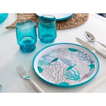 ΣΕΤ 6 ΤΜΧ ΠΙΑΤΟ ΔΕΙΠΝΟΥ ΣΕΙΡΑ COASTAL - 