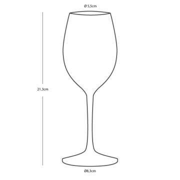 ΣΕΤ 6 TMX ΠΟΤΗΡΙΑ ΚΡΑΣΙΟΥ ΣΕΙΡΑ LIVING - 