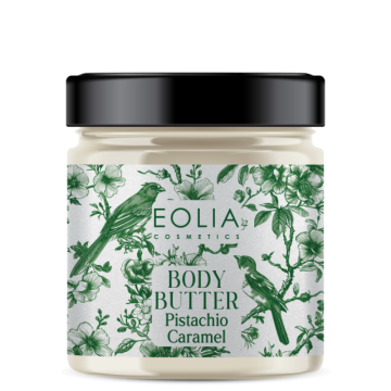 BODY BUTTER PISTACHIO – CARAMEL 200ml της Eolia Cosmetics