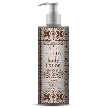 BODY LOTION ME ΥΑΛΟΥΡΟΝΙΚΟ CHOCOLATE SALTED CARAMEL 250ml της Eolia Cosmetics