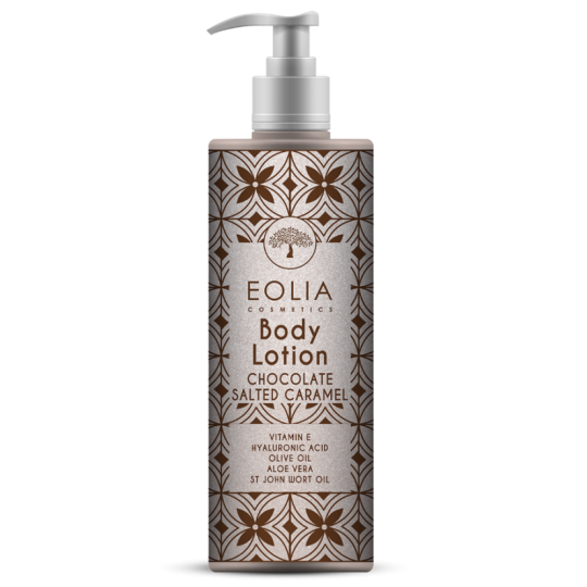 BODY LOTION ME ΥΑΛΟΥΡΟΝΙΚΟ CHOCOLATE SALTED CARAMEL 250ml της Eolia Cosmetics