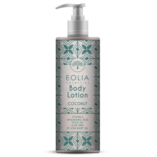 BODY LOTION ME ΥΑΛΟΥΡΟΝΙΚΟ COCONUT  250ml της Eolia Cosmetics