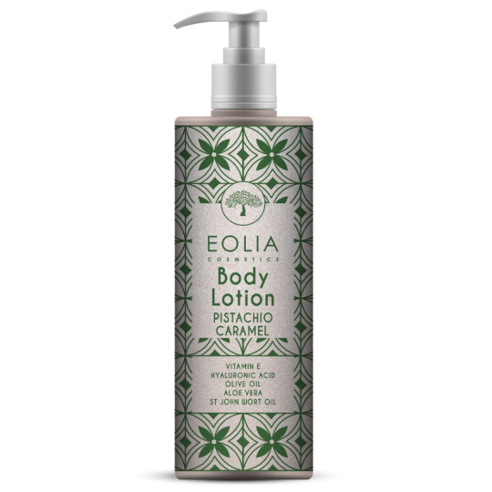BODY LOTION ME YΑΛΟΥΡΟΝΙΚΟ PISTACHIO CARAMEL 250ml της Eolia Cosmetics