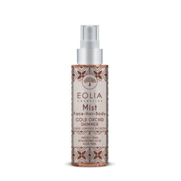 BODY MIST SHIMMERING GREEK SUN KISSED BRONZER GOLD ORCHID 150ml της Eolia Cosmetics BODY MIST SHIMMERING GREEK SUN KISSED BRONZER GOLD ORCHID 150ml της Eolia Cosmetics