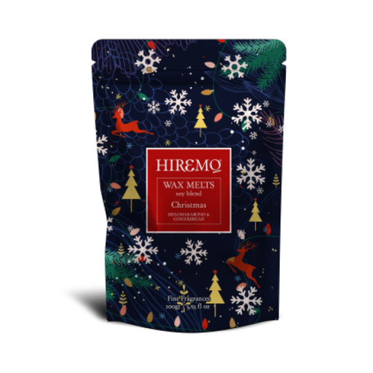 HIREMO WAX MELT MELOMAKARONO - GRINGERBREAD της Eolia Cosmetics