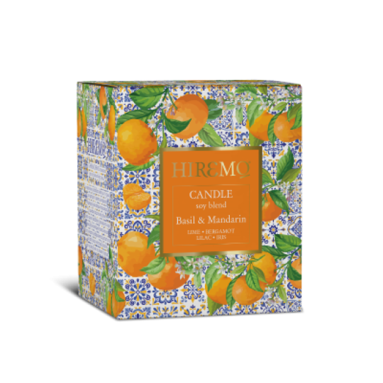 HIREMO SOY BLEND BASIL AND MANDARIN της Eolia Cosmetics