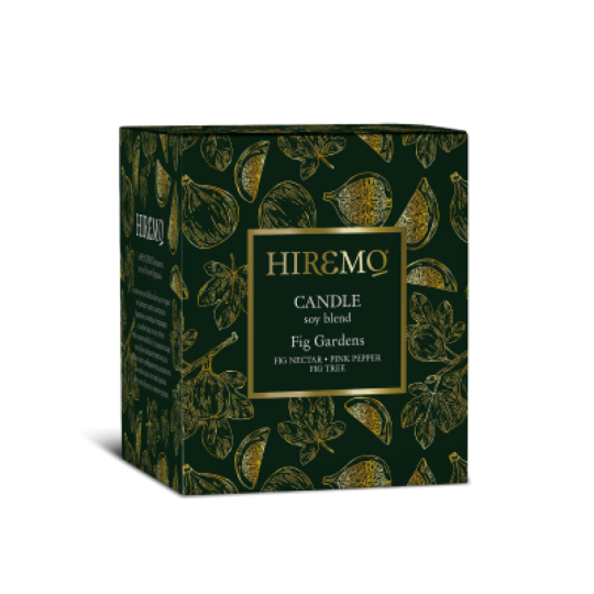 HIREMO SOY BLEND CANDLE FIG GARDENS της Eolia Cosmetics