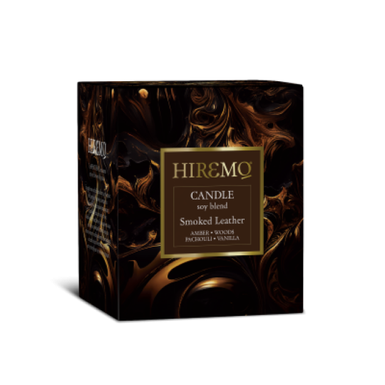 HIREMO SOY BLEND SMOKED LEATHER της Eolia Cosmetics